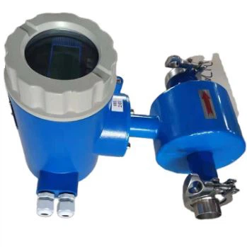 Clamp connection electromagnetic flowmeter